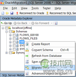 使用SSMA将Oracle数据库转成SQL Server 2008