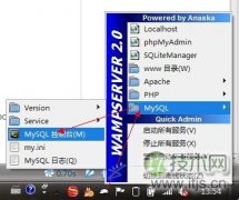 教你修改WAMP中MySQL默认空密码