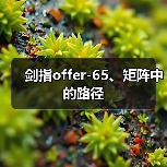 剑指offer-65、矩阵中的路径（图2）
