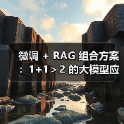 微调 + RAG 组合方案：1+1＞2 的大模型应用技巧（图2）