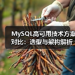 MySQL高可用技术方案对比:选型与架构解析(图4) MySQL高可用技术方案对比:选型与架构解析(图4)