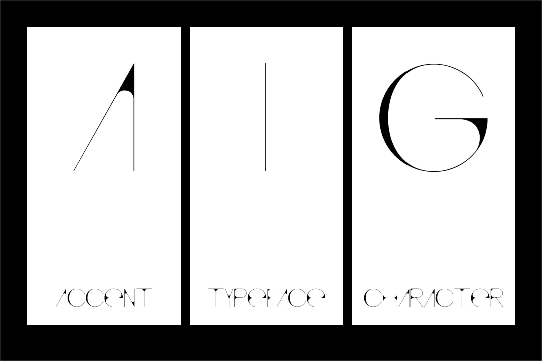 想找时尚高级的展示类字体？试试这款免费的Accent